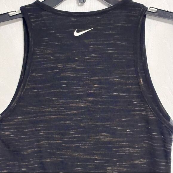 Nike | Dri-Fit Women's Black Tomboy Veneer Tank Top Size Small XS - Picture 3 of 9